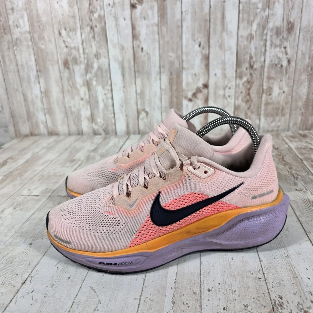 Nike Pegasus 41 Womens Running Shoes Pink Orange Purple FD2723-603 Size 8